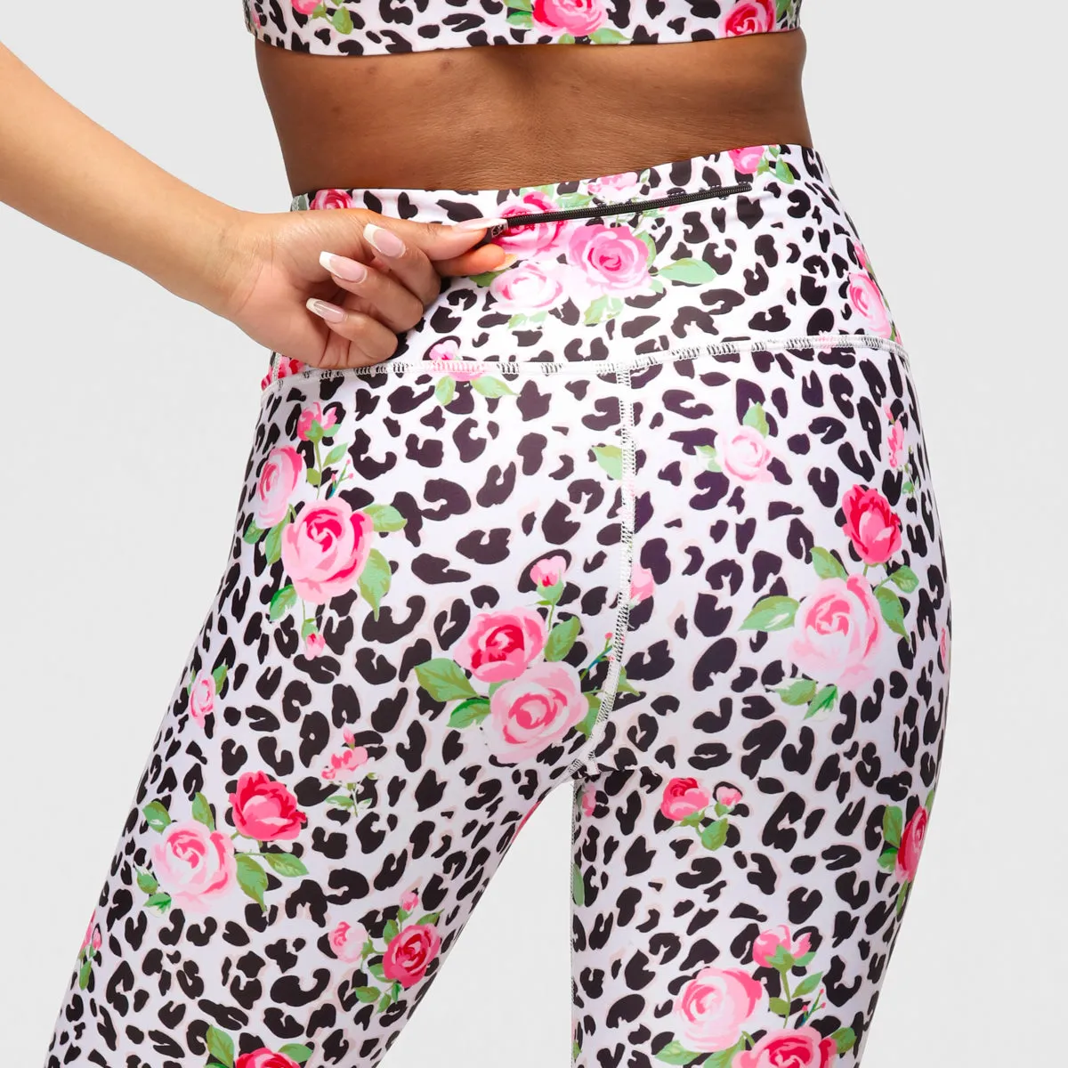 Jungle Rose Capri