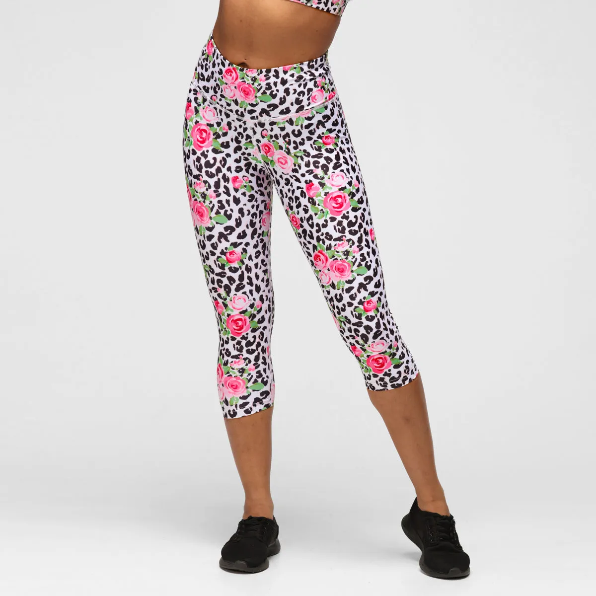 Jungle Rose Capri