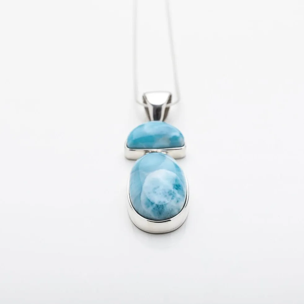 Larimar Stone Pendant Abril