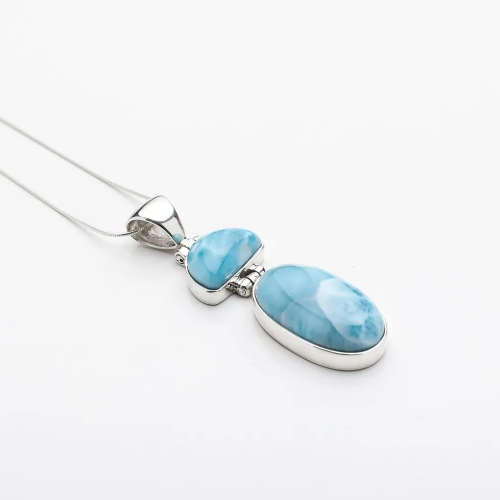 Larimar Stone Pendant Abril