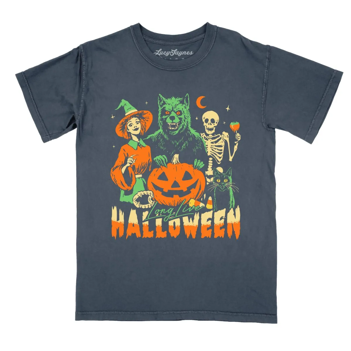 Long Live Halloween Comfort Colors Tee