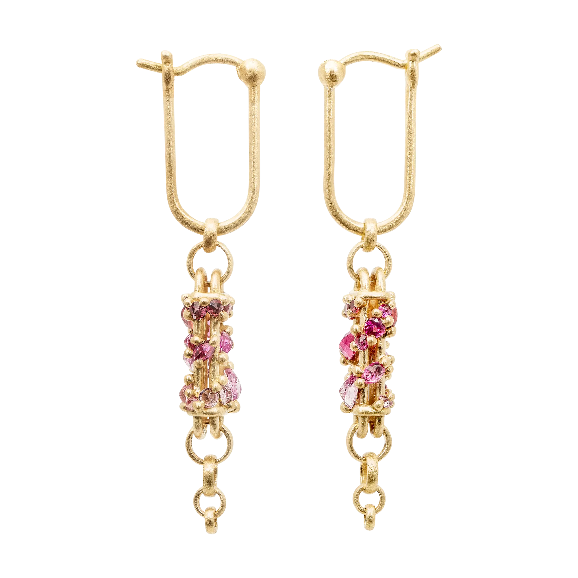 Long Plum Blossom Fontaine Earrings - 9770