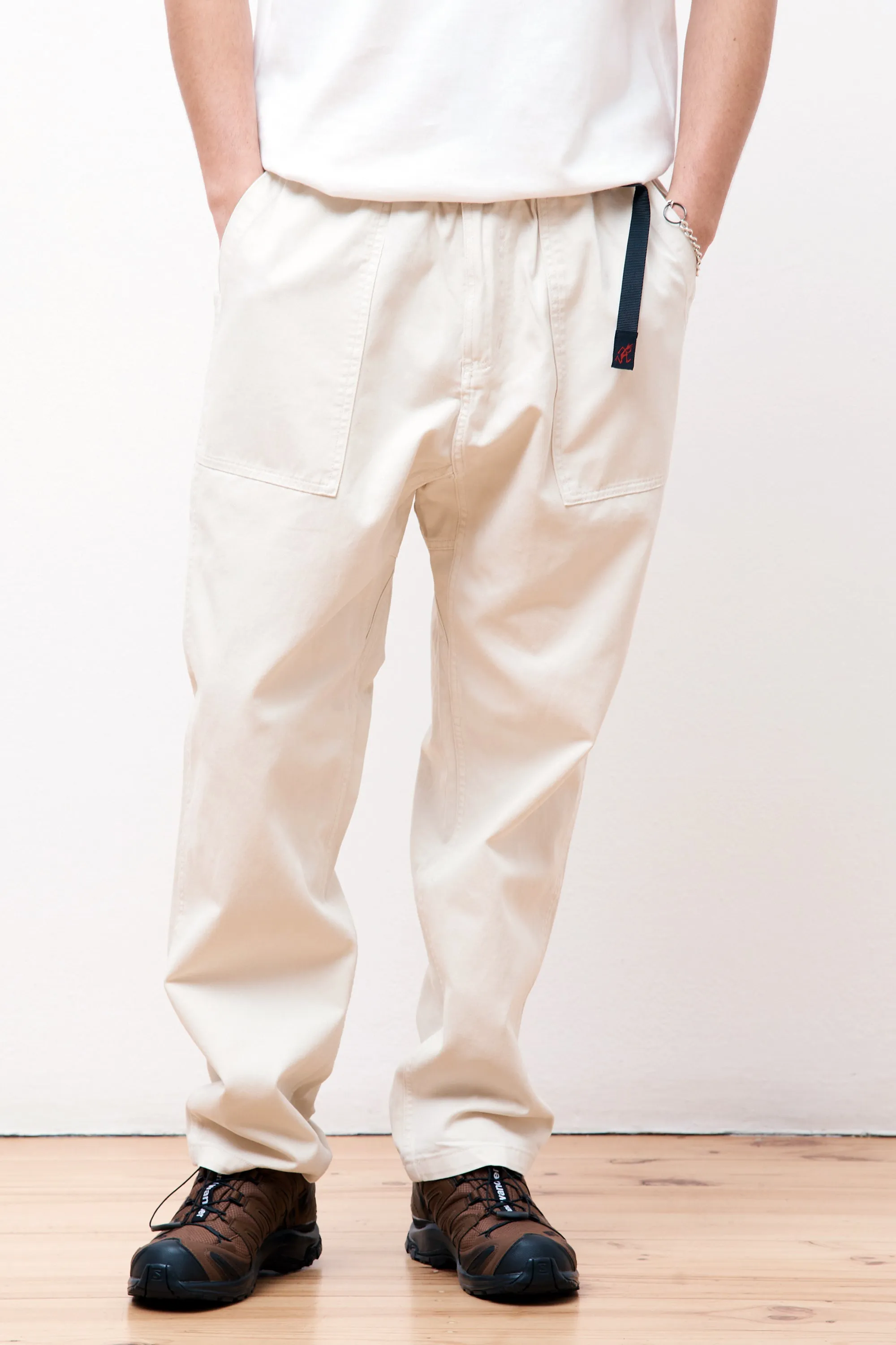 Loose Tapered Ridge Pant Greige