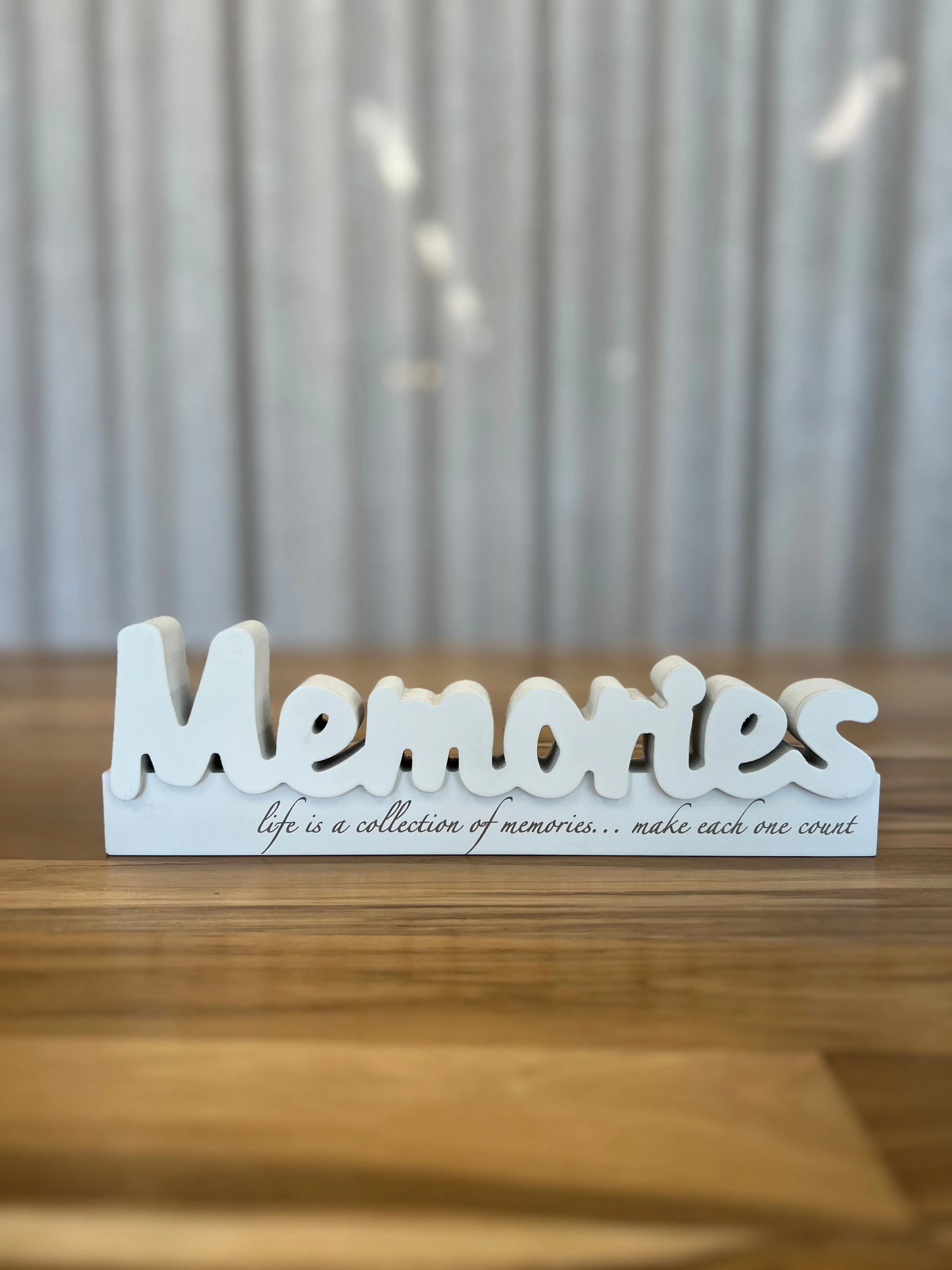 Memories Decor Block