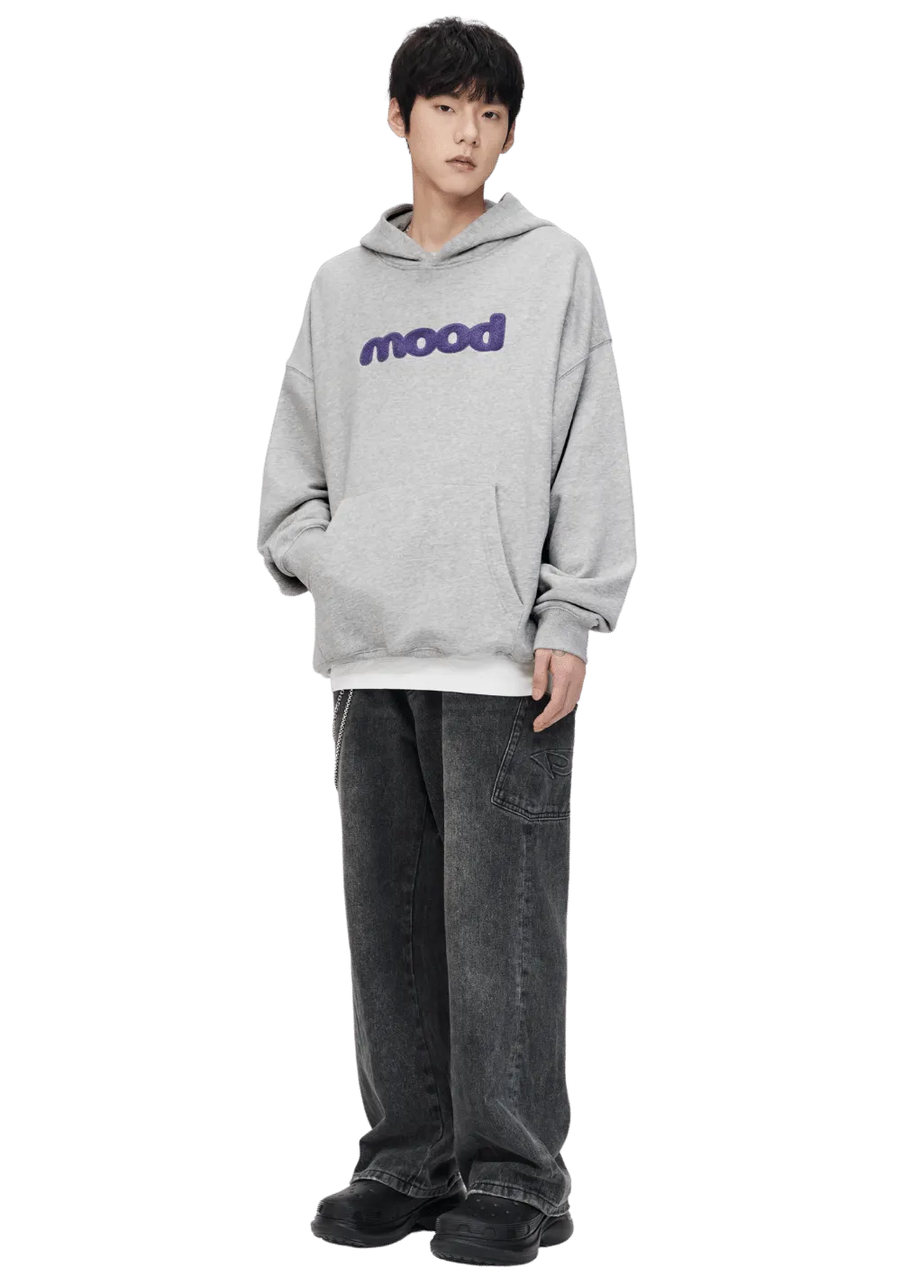 Mood Embroidered Hoodie