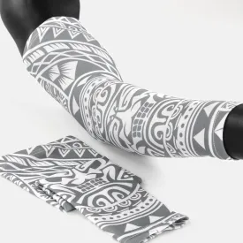 Oceanic Warrior Gray Arm Sleeve