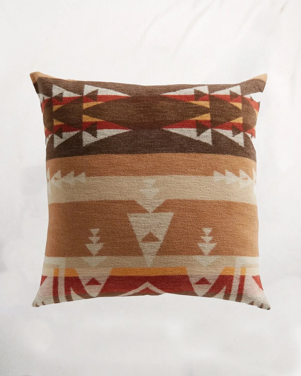 Pendleton Organic Cotton Pillow Cover Silver City Camel