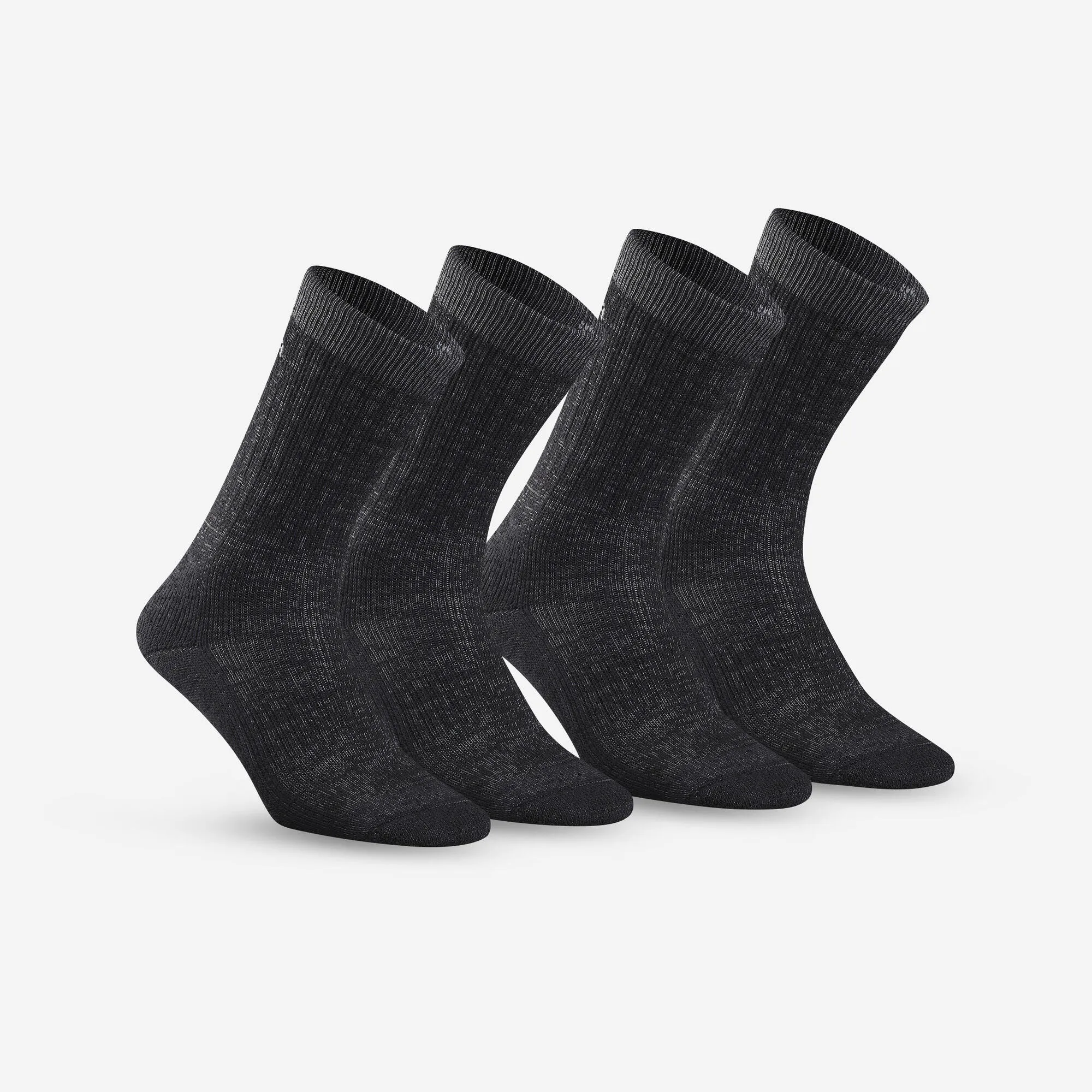 Quechua SH900 Merino Wool Mid Winter Socks - 2 Pairs