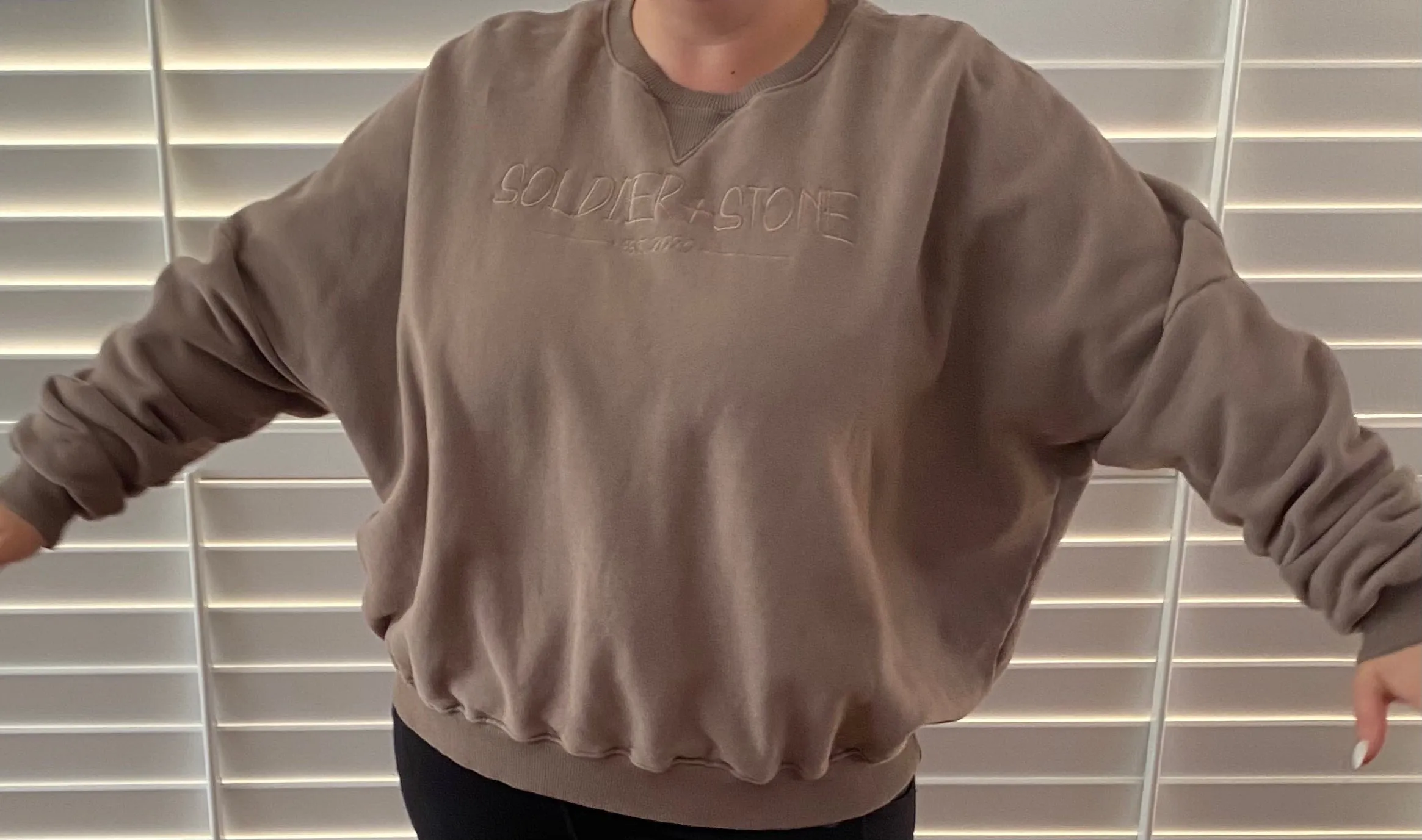 Soldier Stone Mum Jumper