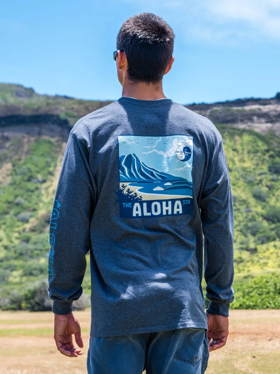 T&C Surf Graphic Diamond Head Aloha Long Sleeve