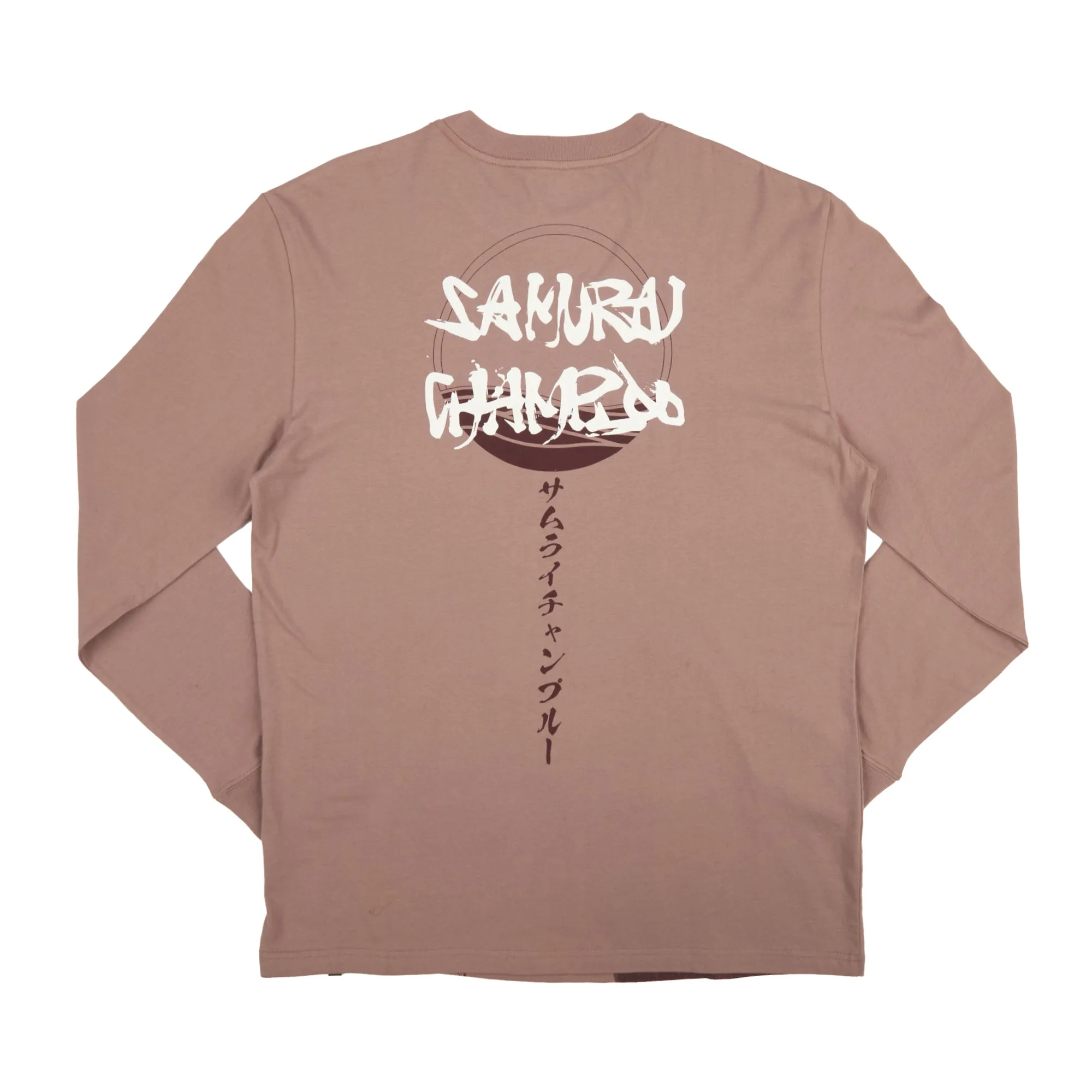 Tengus in the Wild Long Sleeve Brown Tee