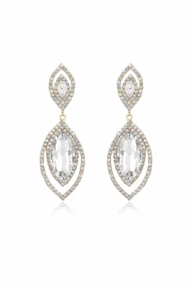 Timeless Crystal Dangle Earrings