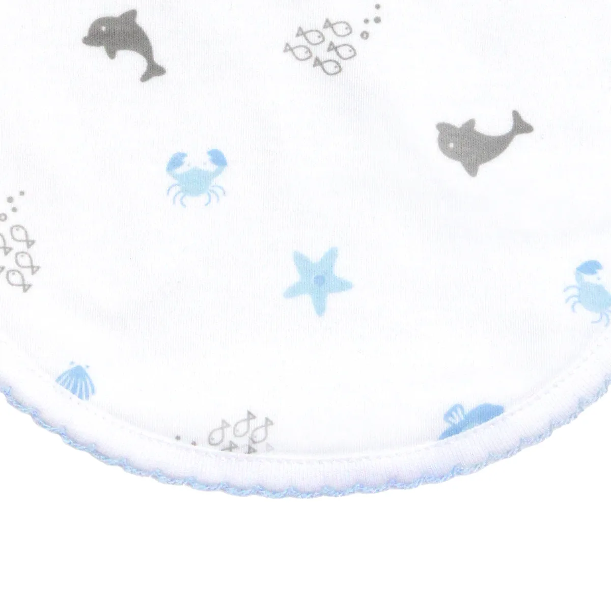 Under the Sea Printed Bib | Baby Boy