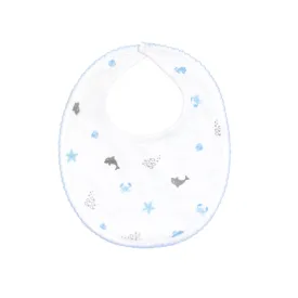 Under the Sea Printed Bib | Baby Boy