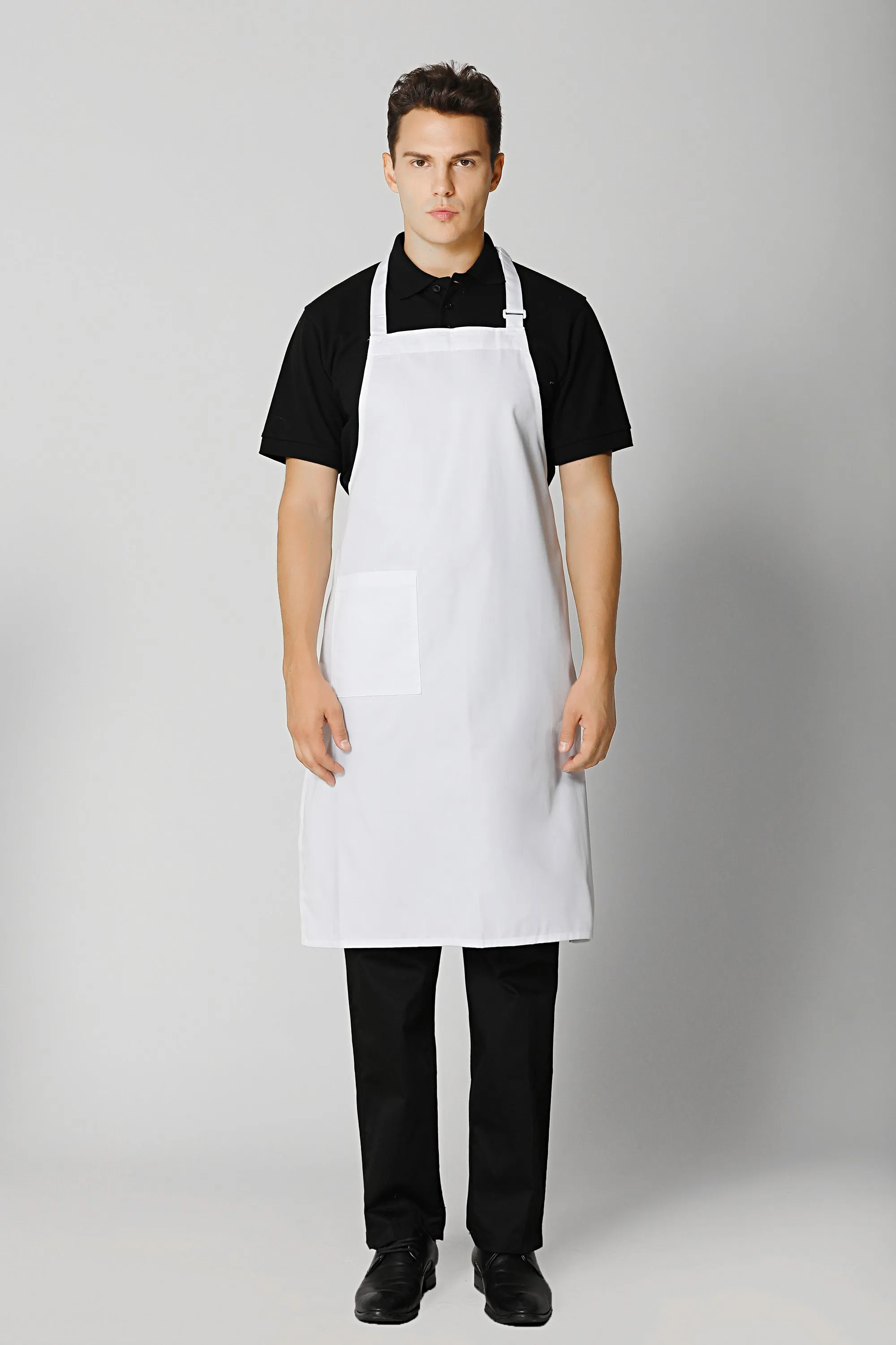 White Bib Apron