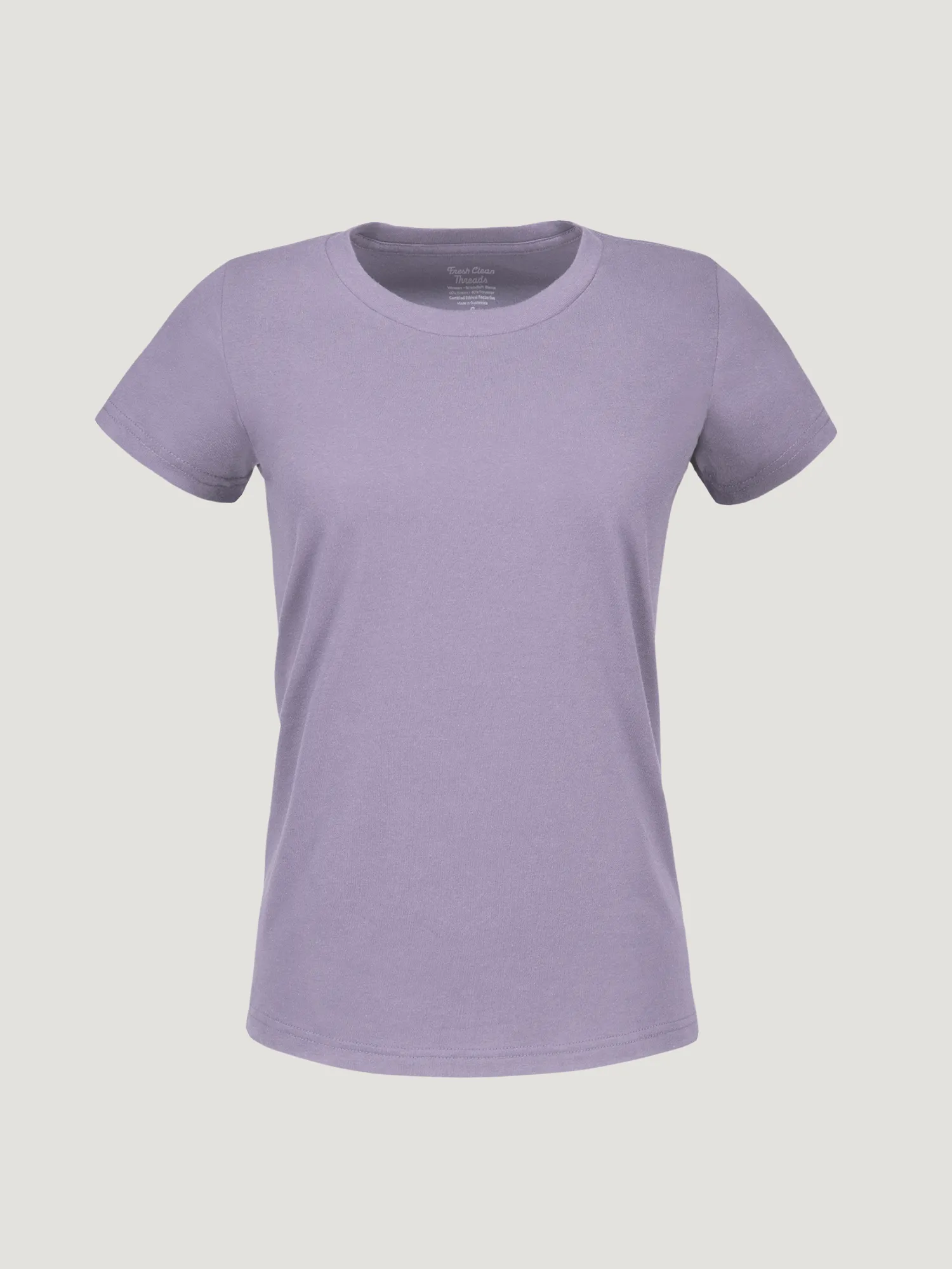 Women's Vintage Purple Crew Neck