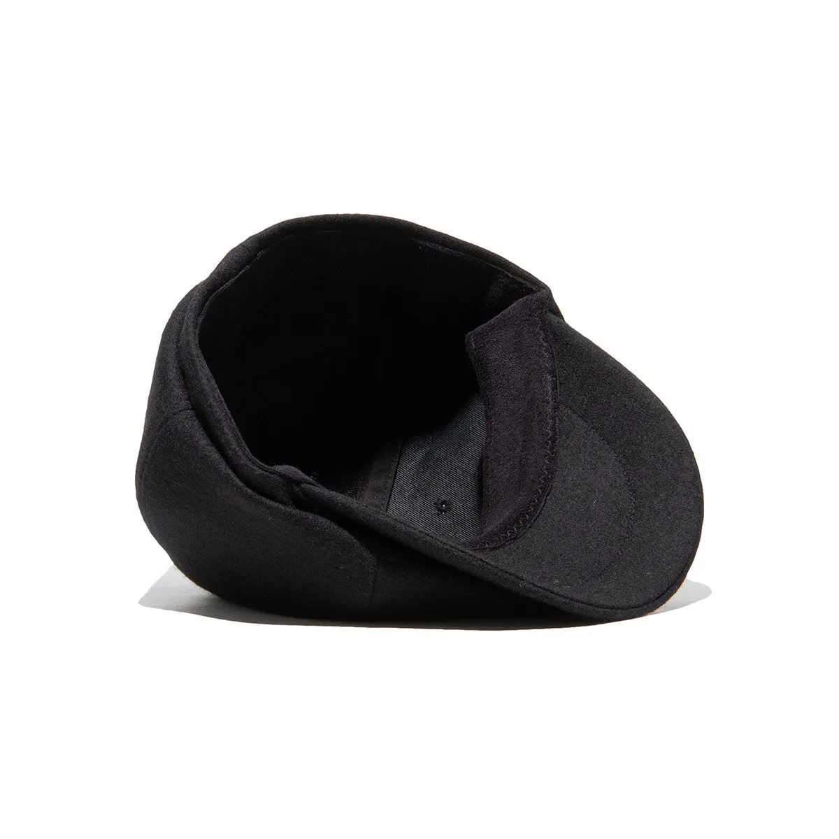 WOOL NEWS PAPER CAP - Black