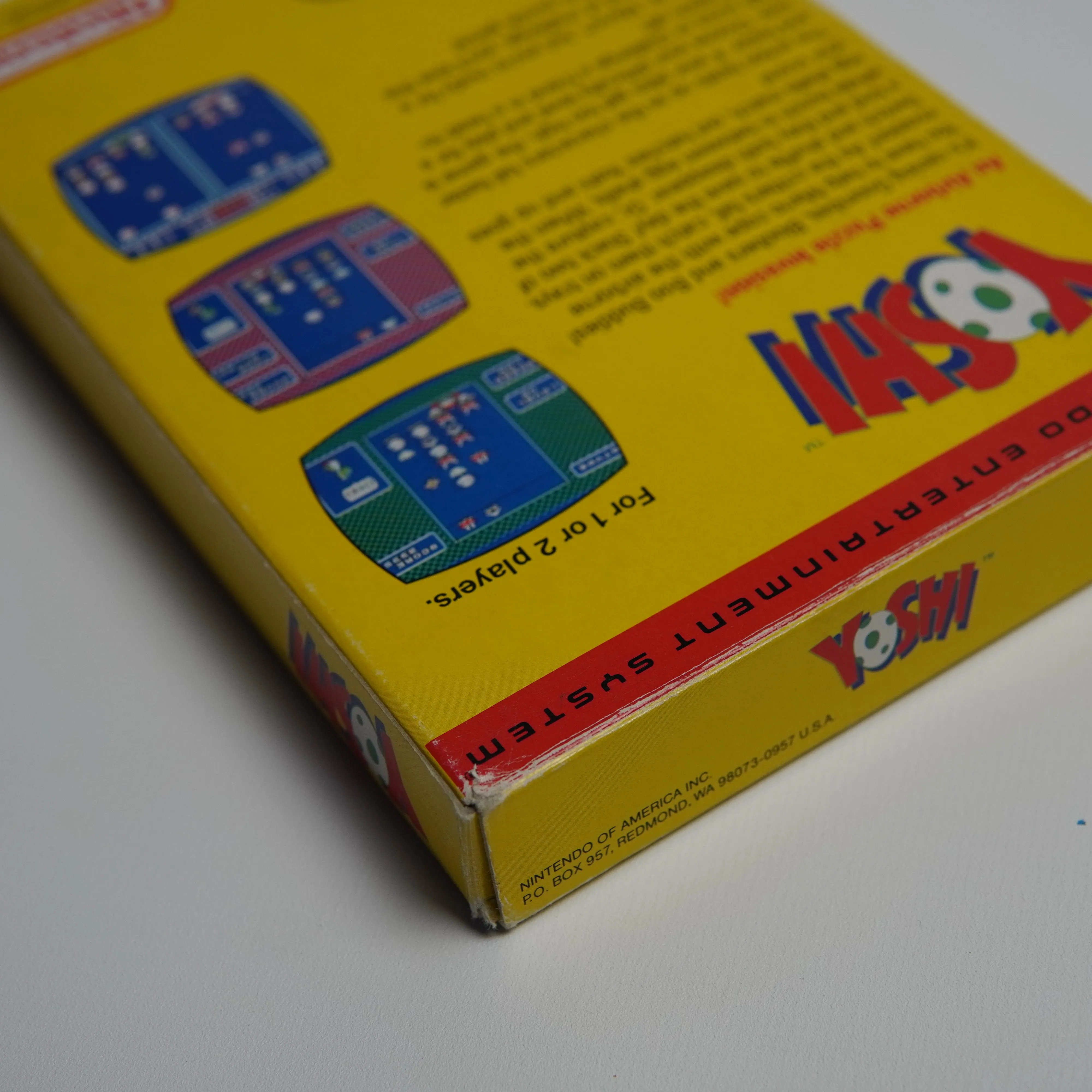 Yoshi - NES - Complete in Box