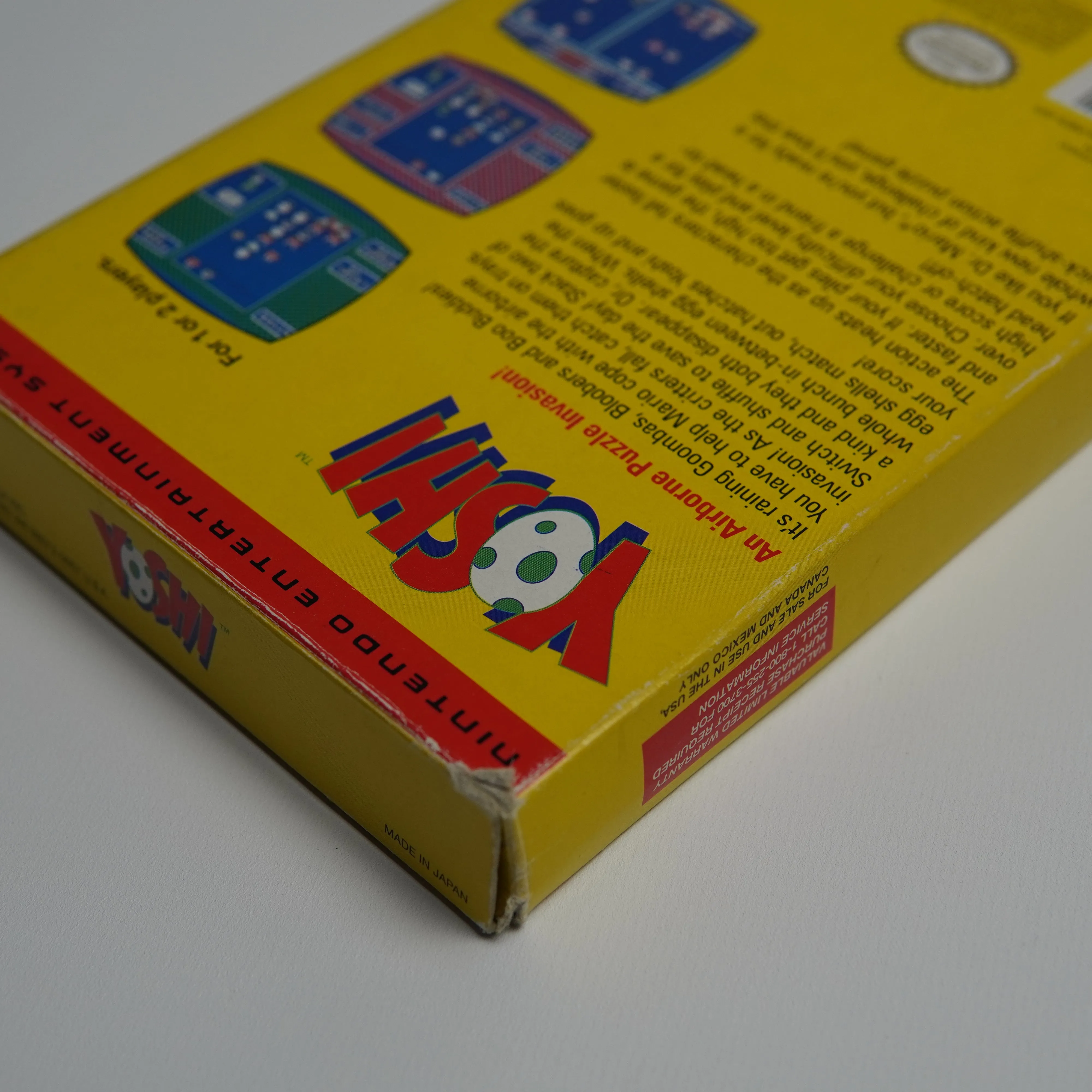 Yoshi - NES - Complete in Box