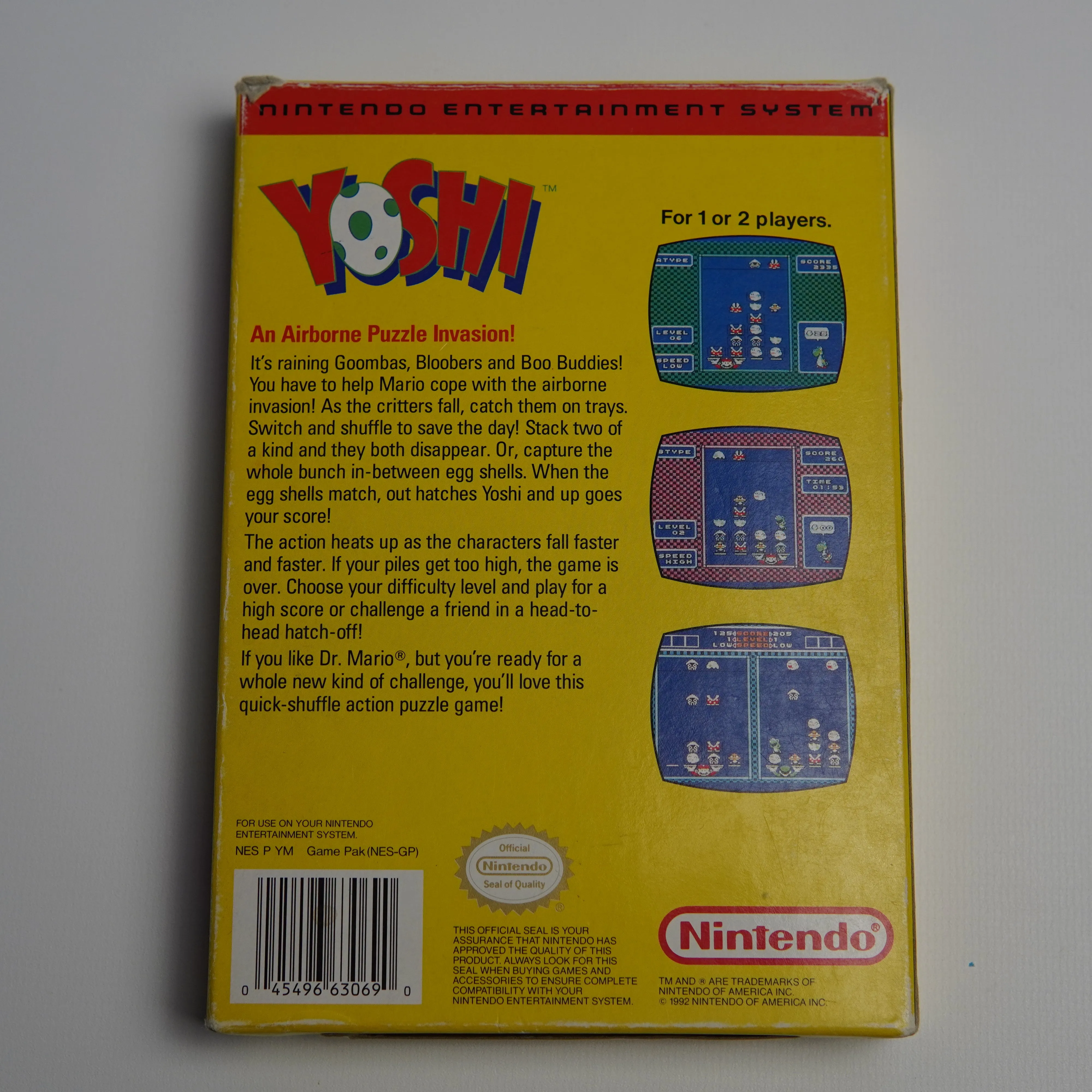 Yoshi - NES - Complete in Box